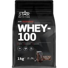 Whey 1kg Star Nutrition Whey-100 1kg Double Rich Chocolate