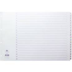 Concord Index Tabs 04801/CS48 A3 White paper