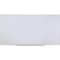Notice Boards Universal Dry Erase Board, Melamine, 96 x 48, Satin-Finished Aluminum Frame