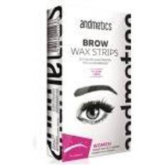 Andmetics Facial care Wax Strips Eye Brow Stripes Women 1 Stk