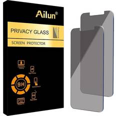 Ailun Privacy Glass Screen Protector for iPhone 13/14/13 Pro 2-Pack