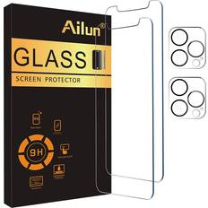 Ailun Screen Protector + 2 Camera Lens Protector for iPhone 12 Pro Max