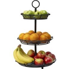 Fruit Bowls Mikasa Gourmet Basics Tulsa Adjustable 3 Tier Fruit Bowl