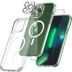 7 in 1 Case with 2 Screen Protector + 3 Camera Lens Protector for iPhone 13 Pro Max