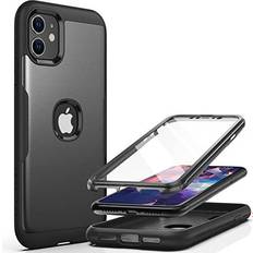 Rugged Protection Slim Case with Screen Protector for iPhone 11