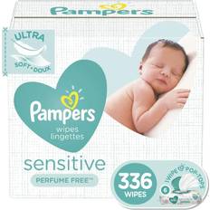 Baby Skin Pampers Sensitive Perfume Free Baby Wipes 336pcs