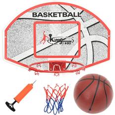 Røde Basketballkurver vidaXL Basket 5 Parts Wall-Mounted 66x44.5cm