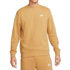 Nike Sportswear Club Fleece Crew Sweater - Elemental Gold/White