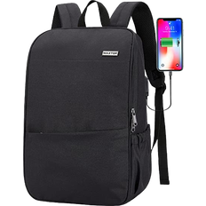 Maxtop Deep Storage Laptop Backpack - Black