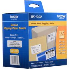 Brother Label Makers & Labeling Tapes Brother DK1-202 Original Shipping Paper Labels White white