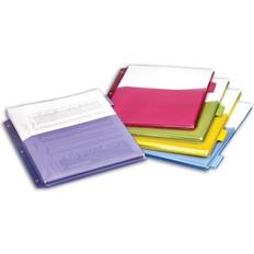 Office Depot Office Supplies Office Depot Cardinal Insertable Divider, 5-Tab, Assorted Colors, 5/Pack (CRD 84012) Assorted