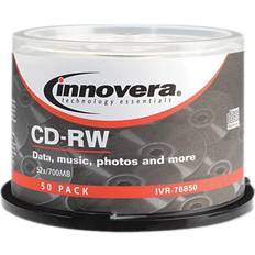 Innovera 700 MB CD-RW Rewritable 50- Pack