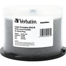 -R Optical Storage Verbatim DVD-R 4.7GB 16x 50-Pack Spindle