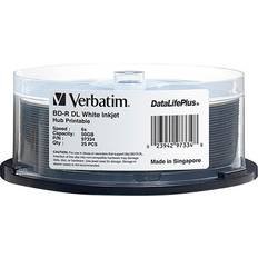 Optical Storage Verbatim 50GB 6x Blu-ray Disc 25-Pack Spindle 97334