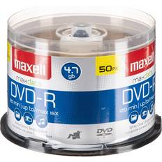 Maxell DVD-R- Spindle 4.7GB 16X 50-Pack