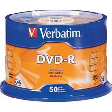 -R Optical Storage Verbatim DVD-R, 4.7 GB 16x 50-Pack
