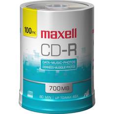 -R Optical Storage Maxell CD-R 700 MB 48x100-Pack