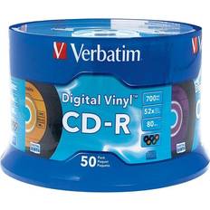 Verbatim Digital Vinyl 700MB CD-R 50-Pack