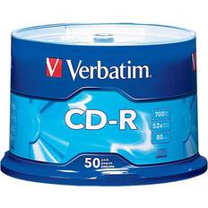 -R Optical Storage Verbatim CD-R 700MB 52x 50-Pack Spindle