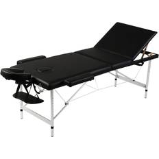 Polyester Massage Products vidaXL Folding Massage Table 3 Sections 110092