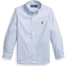 Blå Skjorter Slim Striped Oxford Shirt