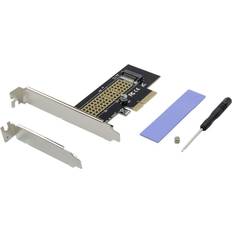 Kontrollerkort MicroConnect MC-PCIE-NVME-SSDADAPT Interface Card