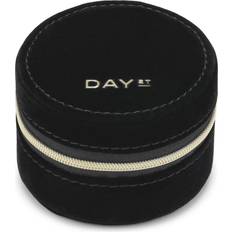 Day Et Zip Round Small Jewellery Boxes - Black