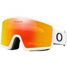 UV-beskyttelse Skibriller Oakley Target Line L - Fire Iridium/Matte White