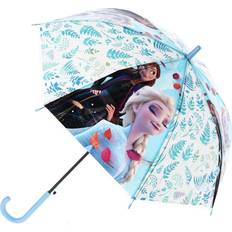 Umbrellas Textiel Trade Kid's Disney Frozen II Anna & Elsa Stick Umbrella Blue Blue one size