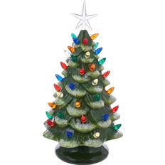 Kurt Adler Christmas Tree Ornaments Kurt Adler 12.8-Inch Battery-Operated LED Ceramic Christmas Tree Ornament 13"