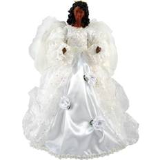 Santa's Workshop 16" Black Wedding Dress Angel Tree Topper Figurine 16"