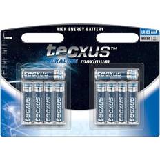 Tecxus Batterier & Ladere Tecxus LR03/AAA Alkaline Maximum Compatible 10-pack