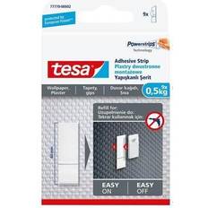 TESA 77770 Adhesive strips White Content: 9 pc(s) Bildekrok