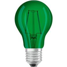 Grønne LED-pærer Osram LED-glödlampa LED STAR Décor Classic A E27