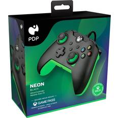Grün Game-Controllers PDP Wired Controller (Xbox Series X) - Neon/Black