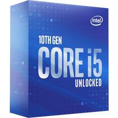 Intel Socket 1200 Prosessorer Intel Core i5 10600K 4.1GHz Socket 1200 Box without Cooler