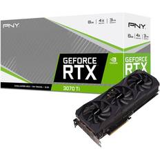 Rtx 3070 ti Graphics Cards PNY GeForce RTX 3070 Ti Verto Triple Fan HDMI 3xDP 8GB