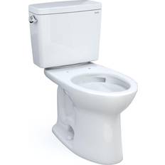 Toto Toilets Toto Drake 1.6 GPF Elongated Bowl Toilet, 17-3/16"W x 28-5/16"D x 29"H, Cotton
