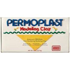 AMACO Permoplast Modeling Clay, Cream, 5 lbs. (AMA90078F) Quill
