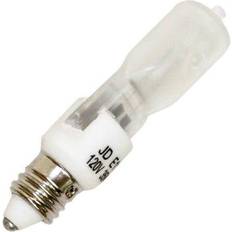 Dimmable Halogen Lamps Bulbrite 150 Watt 120V Dimmable Clear T4 Halogen Mini Light Bulbs, 2900K Soft White Light, 5/Pack (860802)