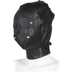 Rimba Leather Full Face Mask With Detachable Blinkers