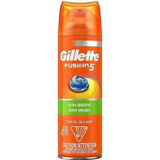 Gillette Shaving Foams & Shaving Creams Gillette Fusion5 Ultra Sensitive Shaving Gel 198g
