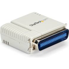 StarTech Network Cards & Bluetooth Adapters StarTech 1 Port 10/100 Mbps Ethernet Parallel Network Print Server, Beige