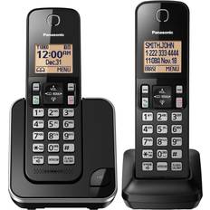 Landline Phones Panasonic KX-TGC352B Twin