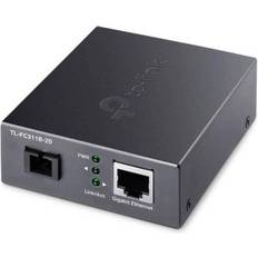 Medienkonverter TP-Link GBPTP-LINK TL-FC311B-20 V1 fibre media converter GigE 1000Base-T WDM 1000Base-SC RJ-45 SC single-mode up to 20 km 1310 (TX) 1550 (RX) nm (TL-FC311B-20)