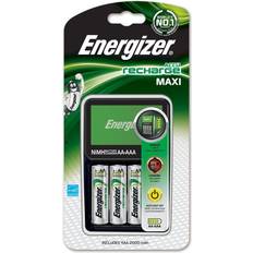 Energizer Akkuladegeräte Batterien & Akkus Energizer Batterioplader Maxi inkl. 4 AA