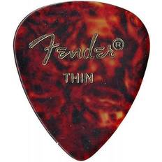 Fender Picks Fender Thin Classic Shell Celluloid Pick, 12 Pack