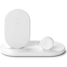Apple airpods with charging case Headphones Belkin BOOST↑CHARGE 3-in-1 Wireless Charger for Apple Devices