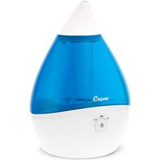 Crane Humidifiers Crane 0.5-Gallon Droplet Ultrasonic Cool Mist Humidifier In Blue/white