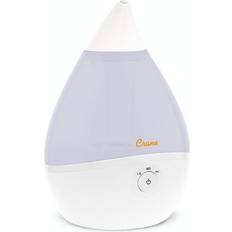 Humidifiers Crane Droplet Cool-Mist Humidifier In White White .5 Gallon